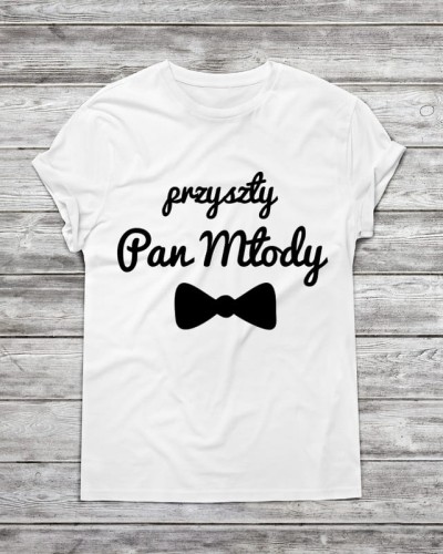 Koszulka męska "przyszły pan młody"