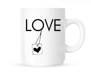 Kubek     "LOVE Z ZAWIESZKĄ Z SERDUSZKIEM"                          