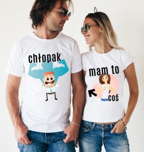 Zestaw dla pary  CHŁOPAK +MAM TO COŚ