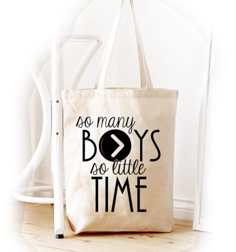 Shopper "SO MANY BOYS SO LITTLE TIME"