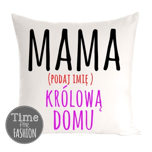 Poduszka na dzień mamy z imieniem mamy