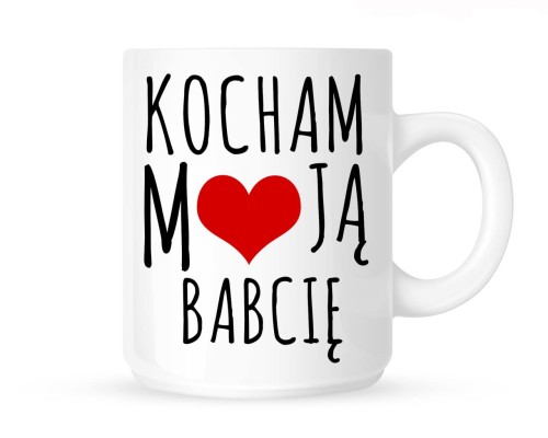 Kubek"kocham moją babcię z serduszkiem