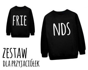 Zestaw 2 bluz dla przyjaciółek 