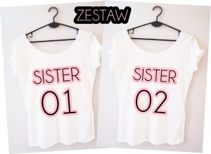 Zestaw koszulek dla przyjaciółek   