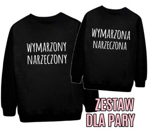 Zestaw dla pary 2 bluzy  