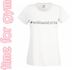 Koszulka na siłownię / fitnes 