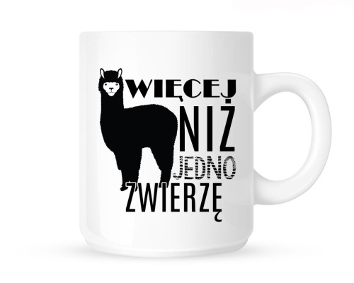 Kubek "więcej niż jedno zwierzę "
