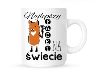 Kubek"NAJLEPSZY FACET NA ŚWIECIE-LIS"