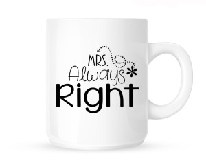 Kubek "MRS.ALWAYS RIGHT"         