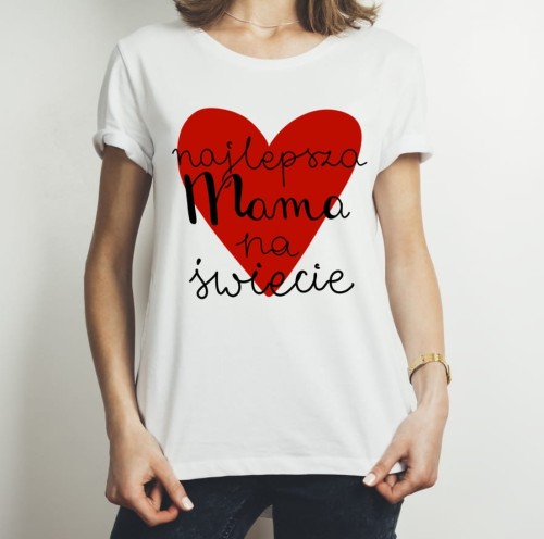 Koszulka najlepsza mama na świecie