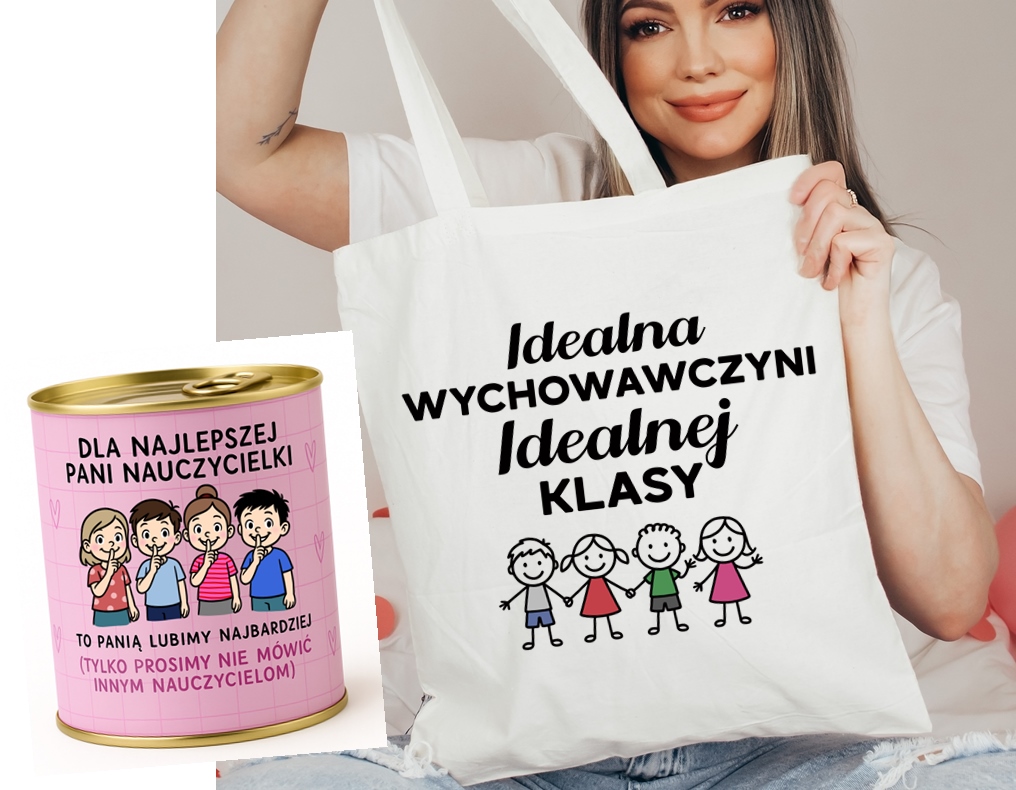 Prezenty na Dzień Nauczyciela - pomysły na personalizowane koszulki i kubki
